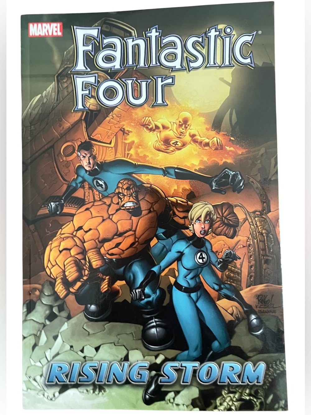 Fantastic Four Rising Storm Marvel Graphic Novel Paperback